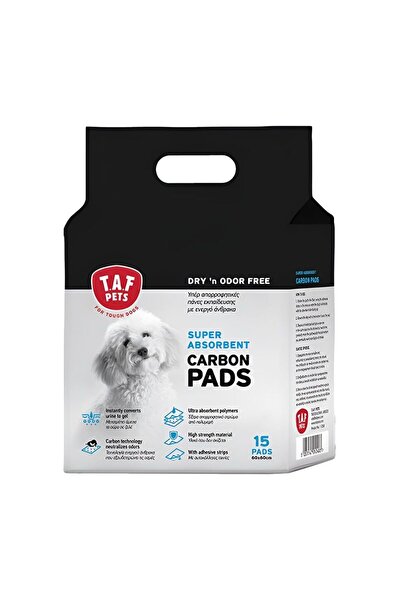 TAF PETS Εκπαιδευτικές Πάνες με Ενεργό Άνθρακα 60×60cm 15τμχ