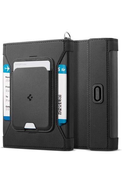 Spigen Life Passport Card Cover Detachable MagSafe Wallet Passport Holder Tra...