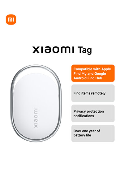 Xiaomi Smart Tag 1 Pack Compatible with Find My APP and Android Find Hub - Tr...