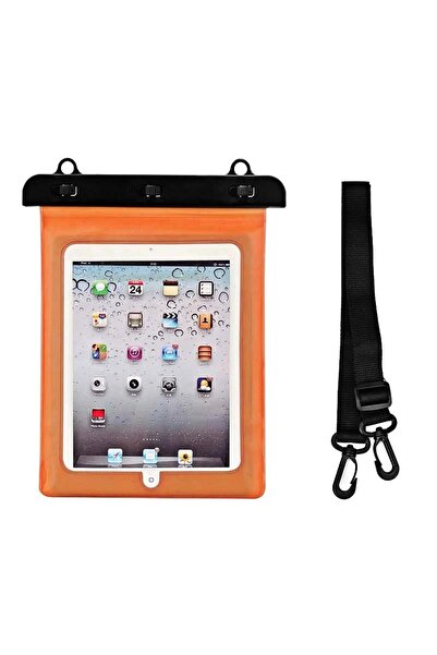 OEM Husă universală impermeabilă pentru tabletă din PVC 280x210mm Portocalie