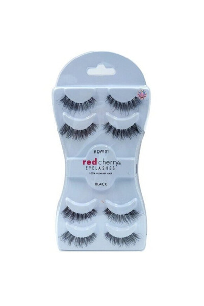 Red Cherry مجموعة رموش ريد شيري 4 أزواج رقم DW01