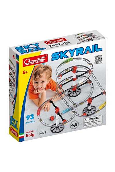 quercetti Set de constructie, Quercetti, Skyrail, 93 piese