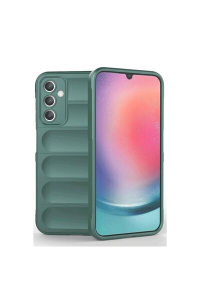 OEM Samsung A36 Case Optimum Silicone - Dark Green