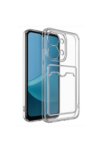 OEM Xiaomi Redmi 15C 4g Case Card Transparent Silicone - Transparent