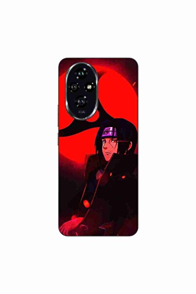OEM Θήκη συμβατή με Honor 200 από σιλικόνη gel TPU με σχέδιο Itachi Sharingan