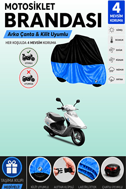 Cemku Double Black Top - Blue Bottom, Rear Bag Compatible Yuki Tb100T3E Picas...