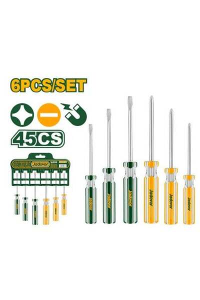 jadever sa Jadifer 6-piece Transparent Screwdriver Hand Tool Set JDSS3206