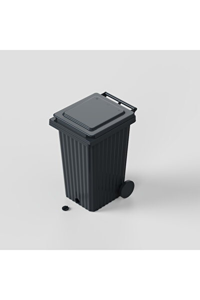 Wave Bin Europubela WAVE cu evacuare Gri Antracit 240L AETA Pubela Charcoal