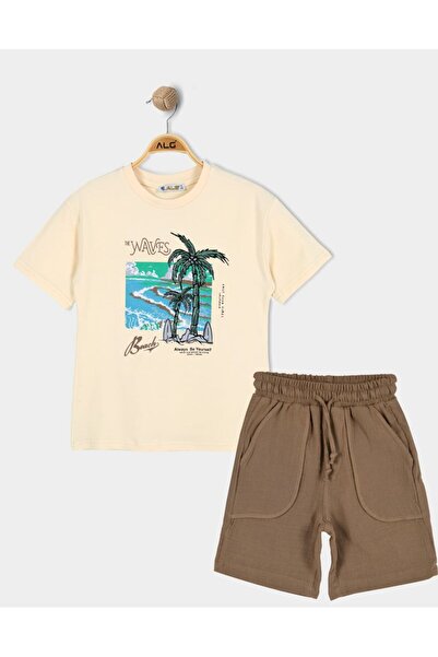 ALG Boys' Woven Shorts Suit