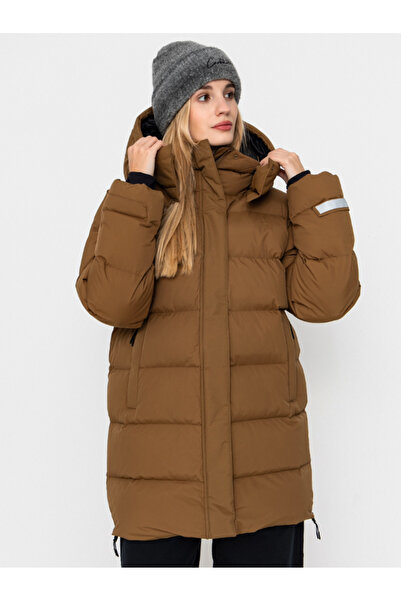Helly Hansen Aspire Women's Puffy Parka Jacket - Brown (Model 53515-718)