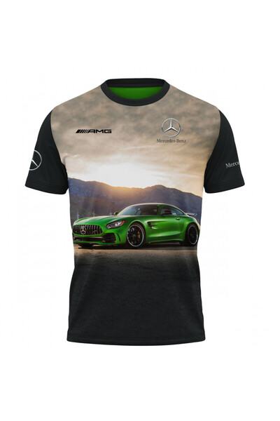 OEM Tricou barbati Mercedes , maneca scurta multicolor D044
