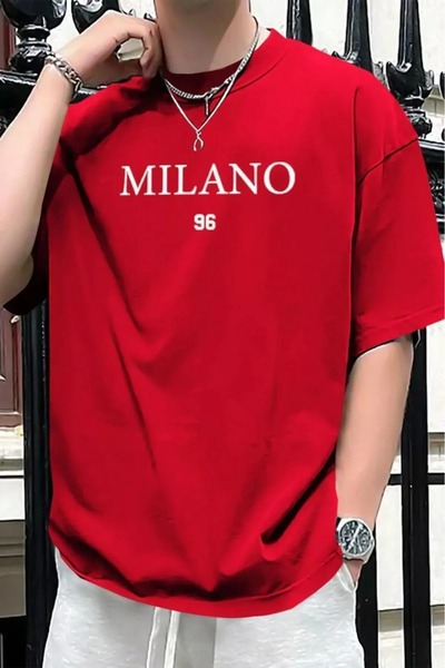 valeriae Tricou cu mânecă scurtă, croială lejeră, premium, cu imprimeu special
