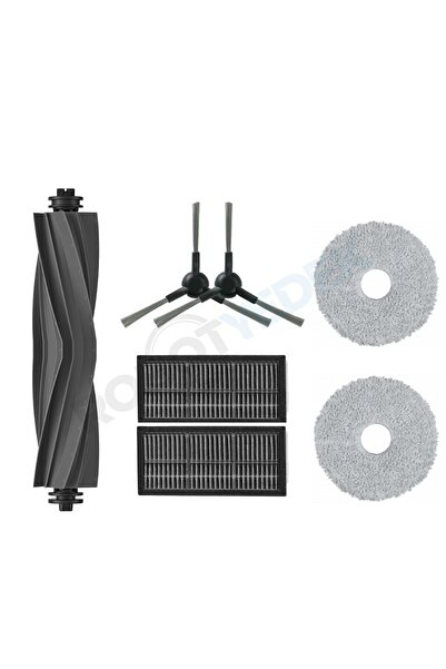 robotyedek Set de mop cu filtru Hepa și perie de cauciuc Dreame D20 Ultra - 7...