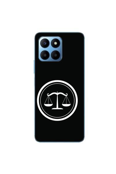 OEM Case compatible with Honor 70 Lite Silicone Gel Tpu Scales of Justice Pat...