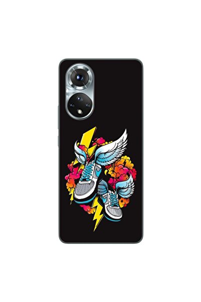 OEM Husa compatibila cu Honor 50 Silicon Gel Tpu Model Fashion Sneakers