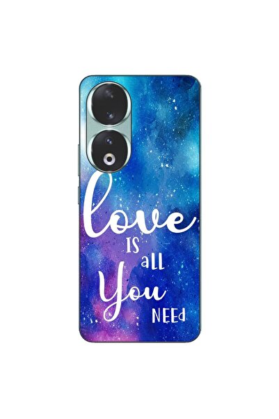 OEM Husa compatibila cu Honor 90 5G Silicon Gel Tpu Model Love Is All You Need