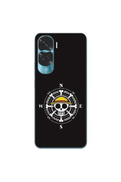 OEM Θήκη συμβατή με Honor 90 Lite 5G Σιλικόνης Gel TPU με σχέδιο λογότυπου On...