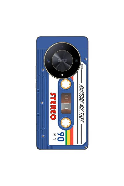 OEM Θήκη συμβατή με Honor Magic6 Lite από σιλικόνη TPU με σχέδιο vintage κασέ...