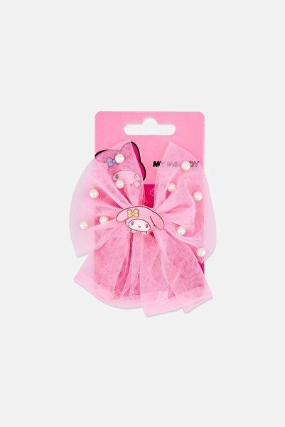 SANRIO مشبك شعر أنيق مع زخرفة، باللون الوردي