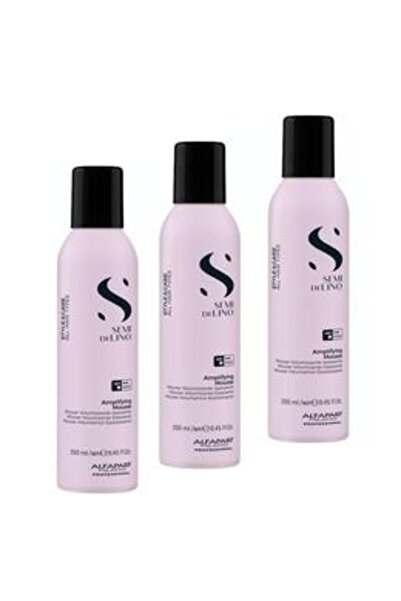 Alfaparf Milano Pachet 3 x Spuma de Volum - Semi di Lino Style & Care Amplify...