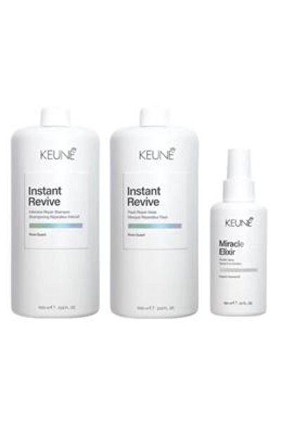 Keune Pachet Reparator pentru Par Deteriorat - Instant Revive Intensive Repai...