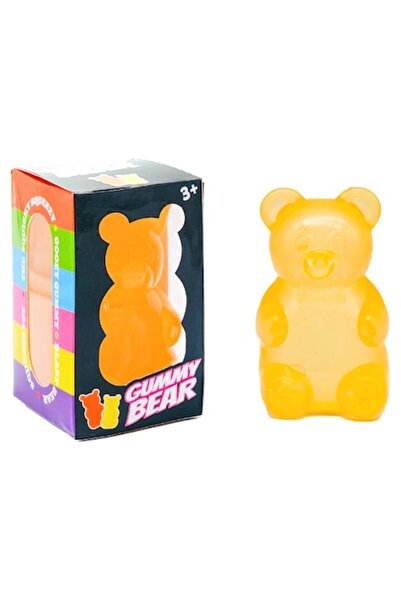 SIGMA TOY Jucărie de strâns, model GUMMY BEAR SIGMA STORE, Antistres, GALBEN,...