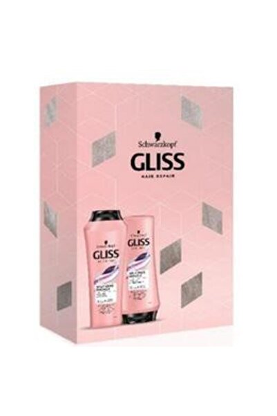 Gliss Set Cadou Split End Miracle pentru Par Deteriorat, cu Varfurile Despica...