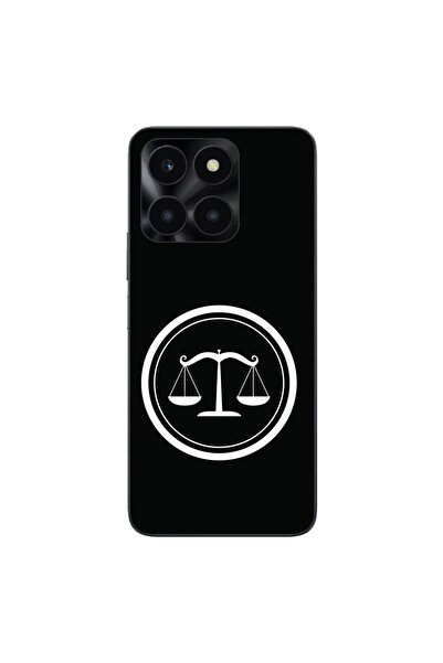 OEM Case compatible with Honor X6a Silicone Gel Tpu Scales of Justice Pattern