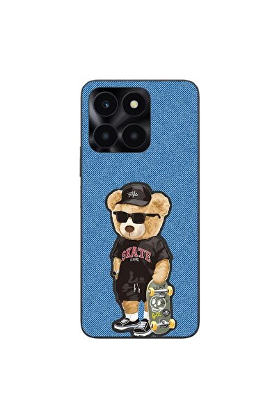 OEM Husa compatibila cu Honor X6a Silicon Gel Tpu Model Bear Skate Fashion