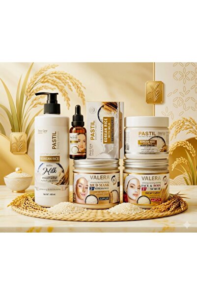 PASTIL Korean Rice with Milk Complete Body Care Kit - 6in1 Set With Body Loti...