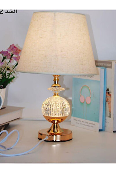 Generic Modern Design Crystal Gold Table Lamp