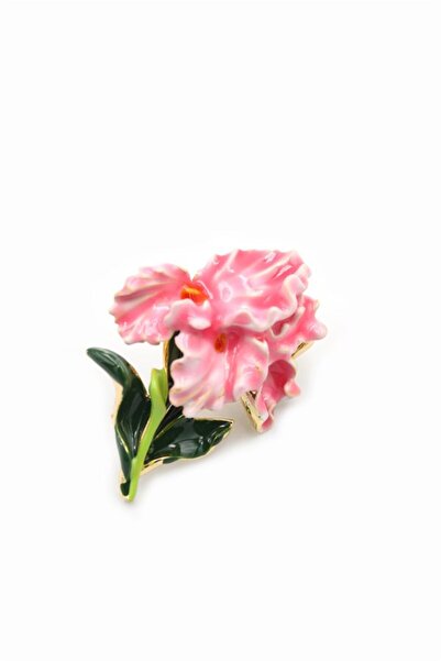 Royaleks Flower Brooch - Pink