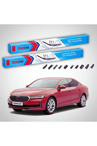 TEAMCAR Skoda Superb NZ3 2023-prezent Lame ștergătoare |   Set plat frontal –...