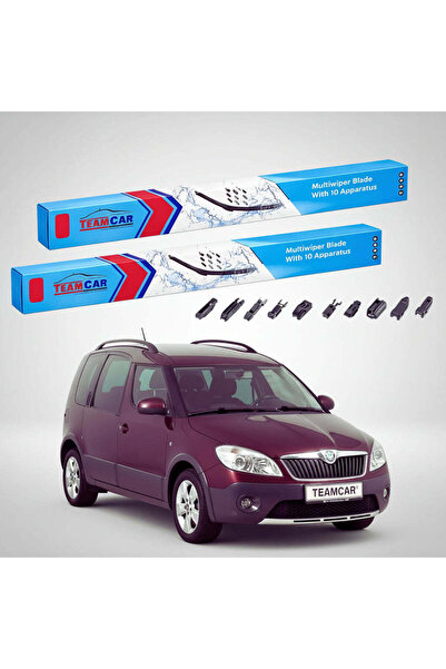 TEAMCAR Skoda Roomster 5J 2013-2015 Ștergătoare |   Set plat frontal – TeamCar ®