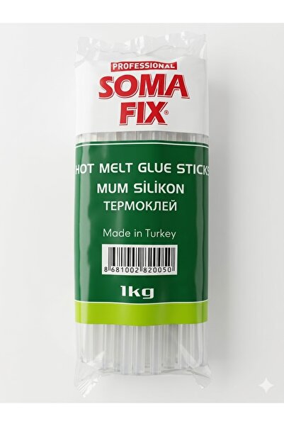 Somafix 1 kg Kalın Mum Silikon Paket – Hot Melt Glue Stick