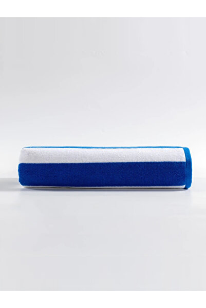 Cannon Beach Towel 90X160 Cm 100% Combed Cotton Yarn Dyed 550 Gsm Blue