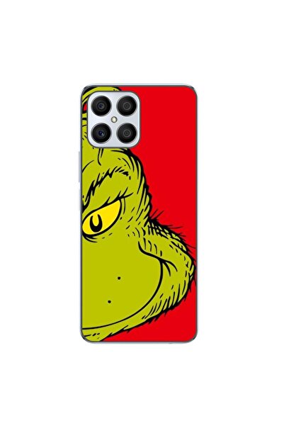 OEM Husa compatibila cu Honor X8 Silicon Gel Tpu Model Craciun Grinch Face