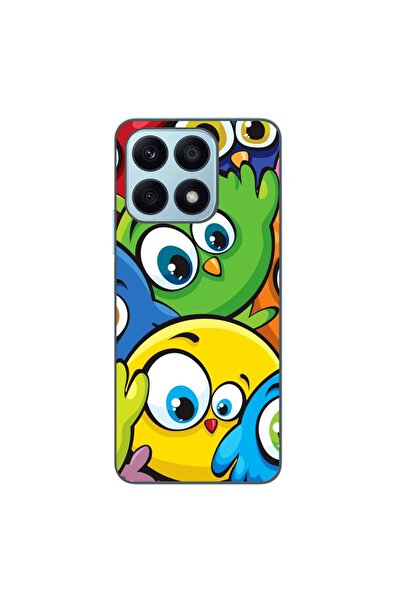 OEM Husa compatibila cu Honor X8a Silicon Gel Tpu Model Bufnite Colorate
