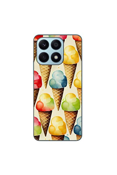 OEM Husa compatibila cu Honor X8a Silicon Gel Tpu Model Icecream Pattern