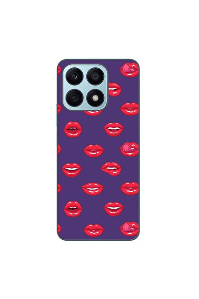 OEM Husa compatibila cu Honor X8a Silicon Gel Tpu Model Buze Pattern