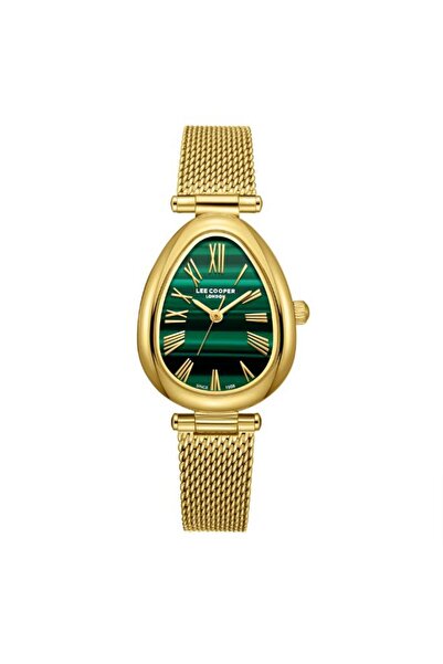 Lee Cooper Women's 3H Dark Green Malachite Dial Watch - LC08360.170