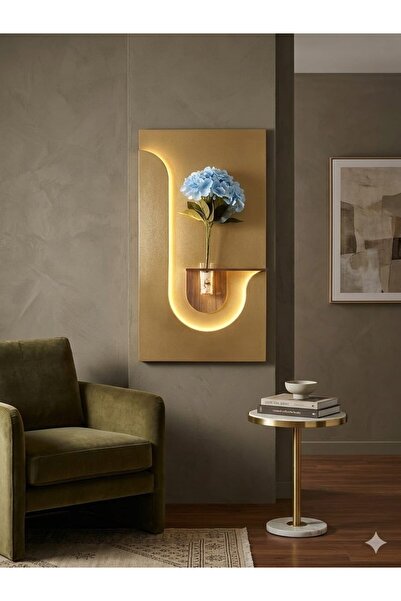 fursimo LUMIO SERİSİ LED IŞIKLI DEKORATİF TABLO (50x70 CM)