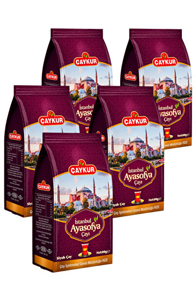 Çaykur Elekaltı İstanbul Ayasofya Çayı 80 gr. Beşli Paket