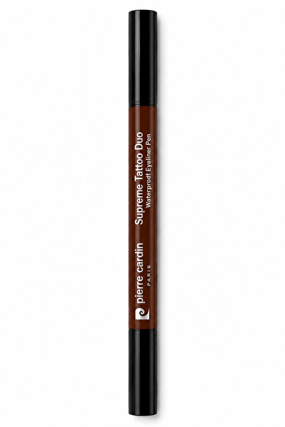 Pierre Cardin Supreme Tattoo Duo Waterproof Eyeliner Pen - Brown-01