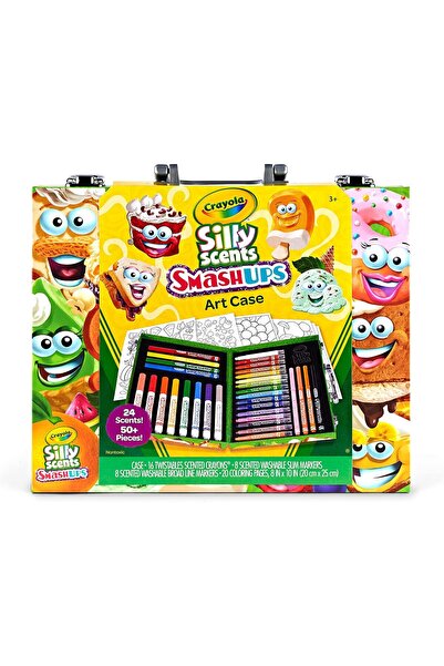 Crayola Silly Scents Mini Art Case, Assorted Colors, Cy04-0015