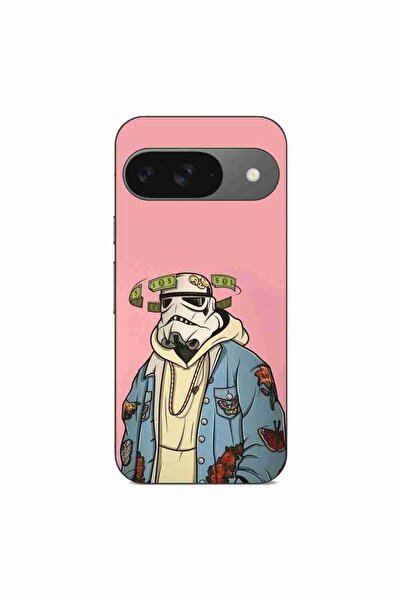 OEM Husa compatibila cu Google Pixel 9 Pro Silicon Gel Tpu Model Trooper Money