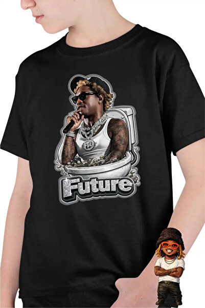 OEM Kids Boys T-Shirt Future Skibidi Toilet Rap Music