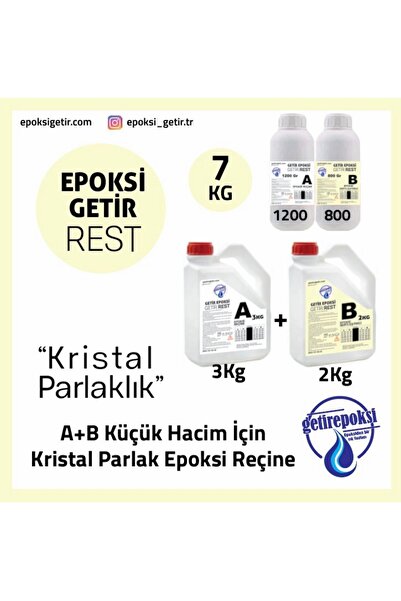REST İnce döküm hobi Epoksisi A+B 7 kg