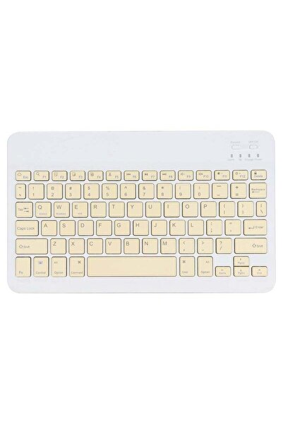 PopZa Ultra Slim Wireless Bluetooth AZERTY Keyboard – Silent Keys, Multicolor...