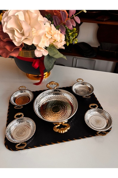 BARITCIOGLU Copper Pan Breakfast Dishes, Set of 5
